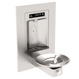 Haws 1001HS | RIVIVE™ Recessed Bottle Filler with Fountain | 1.1 GPM - BottleFillingStations.com