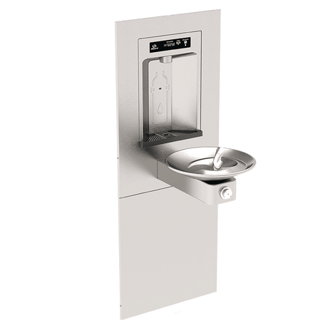 Haws 1001HSA | Recessed Bottle Filler with Fountain | 3,000 Gal. Filter - BottleFillingStations.com