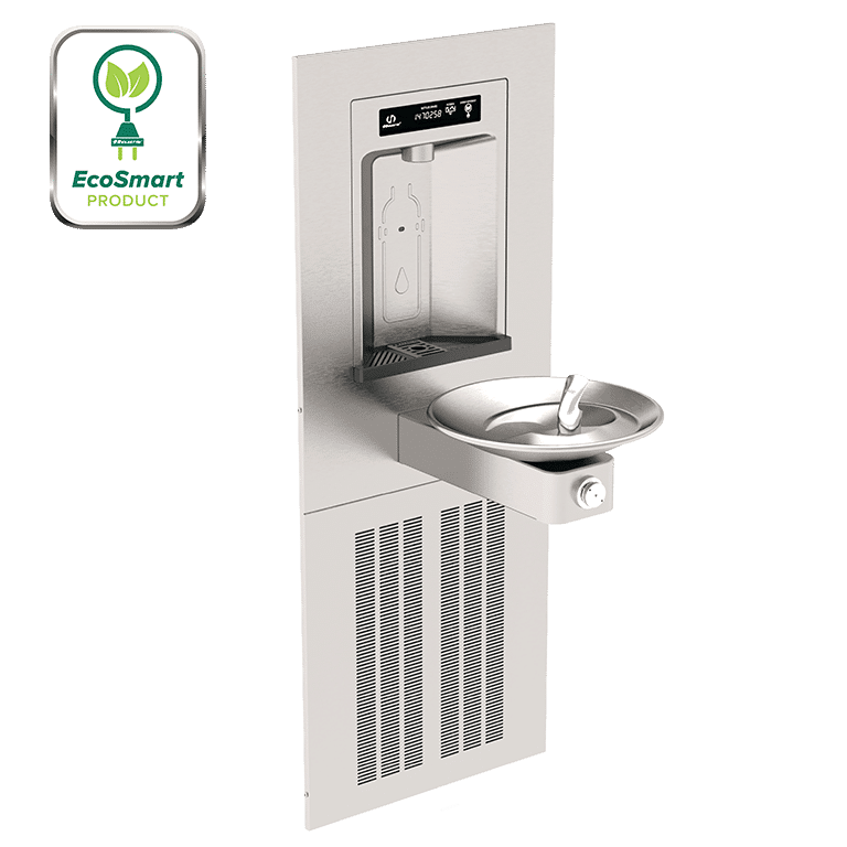 Haws 1001HSA.8 | RIVIVE® Chilled Recessed Bottle Filler & Fountain | 8 GPH - BottleFillingStations.com