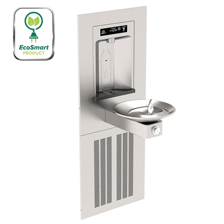 Haws 1001HSA.8 | RIVIVE® Chilled Recessed Bottle Filler & Fountain | 8 GPH - BottleFillingStations.com