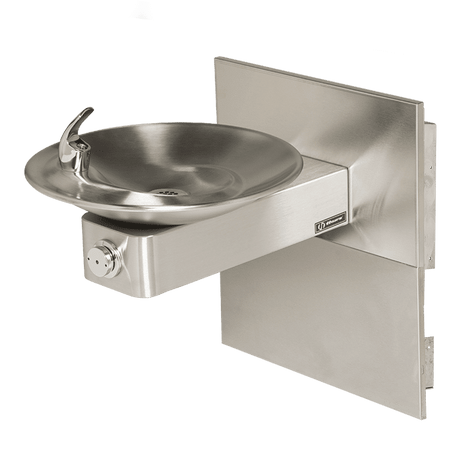Haws 1001MSB | Vandal - Resistant Drinking Fountain w/Mounting System | 0.45 GPM - BottleFillingStations.com