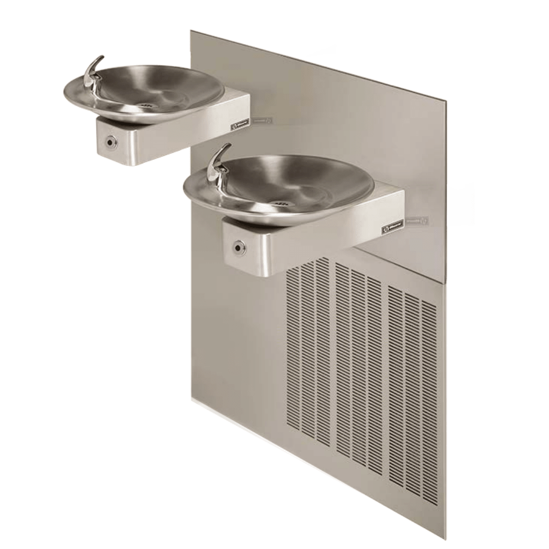 Haws 1011.8HO2 | Hi - Lo Motion - Activated Drinking Fountain | 8 GPH Chiller - BottleFillingStations.com