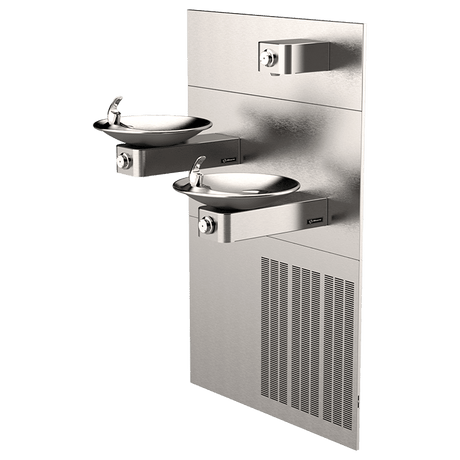 Haws 1011.8PF | Vandal - Resistant Chilled Dual Fountain & Bottle Filler | 8 GPH - BottleFillingStations.com
