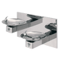 Haws 1011HPS | Hi - Lo Vandal - Resistant Dual Drinking Fountain | 0.45 GPM - BottleFillingStations.com
