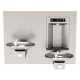 Haws 1011HS | Recessed Bottle Filler & Hi - Lo Fountains | 3,000 Gal. - BottleFillingStations.com