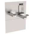 Haws 1011HSA | RIVIVE® Recessed Bottle Filler & Hi - Lo Fountains | 1.1 GPM - BottleFillingStations.com