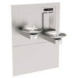 Haws 1011HSA | RIVIVE® Recessed Bottle Filler & Hi - Lo Fountains | 1.1 GPM - BottleFillingStations.com