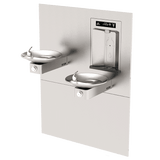 Haws 1011HSA | RIVIVE® Recessed Bottle Filler & Hi - Lo Fountains | 1.1 GPM - BottleFillingStations.com