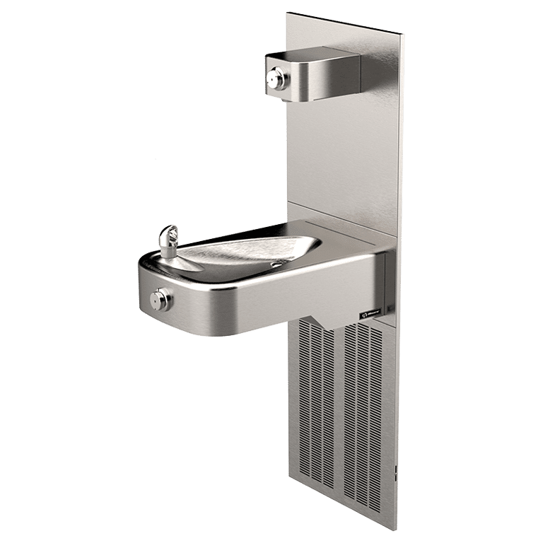 Haws 1107.8P | Chilled Drinking Fountain & Bottle Filler Bundle | 8 GPH - BottleFillingStations.com