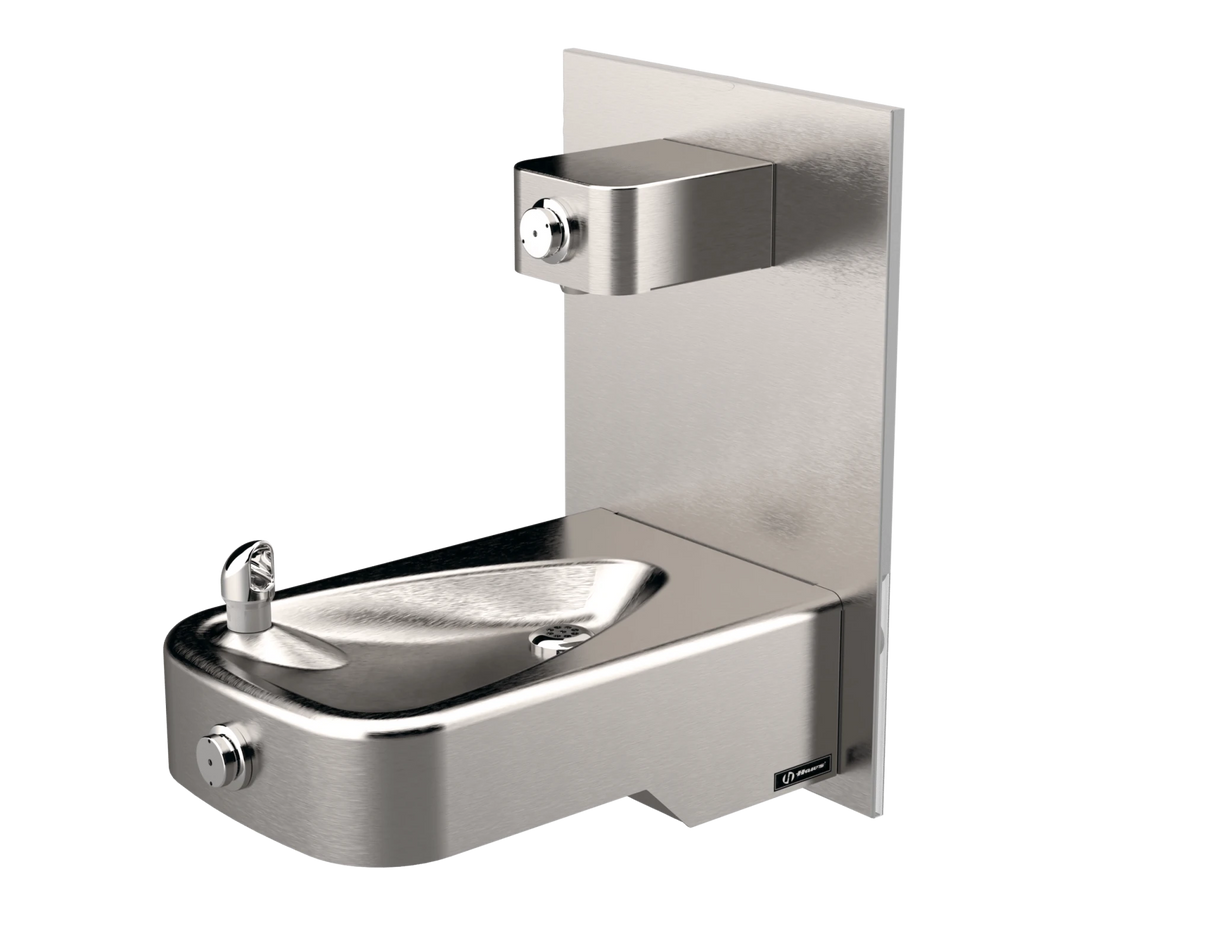 Haws 1107PCH | Child Height Vandal - Resistant Fountain & Bottle Filler | 1 GPM - BottleFillingStations.com