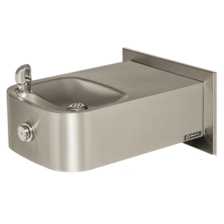 Haws 1109.14B | Vandal - Resistant Wall - Mount Drinking Fountain | 0.45 GPM - BottleFillingStations.com