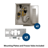 Haws 1109FRP | Freeze - Resistant Vandal - Resistant Fountain & Bottle Filler | 0.45 GPM - BottleFillingStations.com