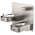 Haws 1117P | Hi - Lo Dual Fountain & Bottle Filler Bundle | 1 GPM - BottleFillingStations.com