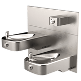 Haws 1117P | Hi - Lo Dual Fountain & Bottle Filler Bundle | 1 GPM - BottleFillingStations.com
