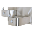 Haws 1119.14 | Hi - Lo Vandal - Resistant Dual Drinking Fountain | 0.45 GPM - BottleFillingStations.com