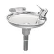 Haws 1152 | Wall Mounted Drinking Fountain | Polished Stainless Steel - BottleFillingStations.com