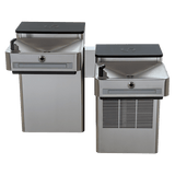 Haws 1202SFH | Hi - Lo Wall Mount Filtered Water Cooler | 8.0 GPH - BottleFillingStations.com