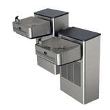 Haws 1202SFH | Hi - Lo Wall Mount Filtered Water Cooler | 8.0 GPH - BottleFillingStations.com