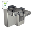 Haws 1202SFH | Hi - Lo Wall Mount Filtered Water Cooler | 8.0 GPH - BottleFillingStations.com