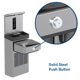 Haws 1211SFV | Vandal - Resistant Filtered Bottle Filling Station | 8.0 GPH - BottleFillingStations.com