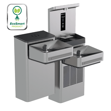 Haws 1212SF | Hi - Lo Filtered Water Cooler & Bottle Filler | 8.0 GPH - BottleFillingStations.com