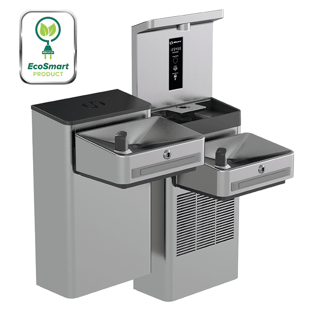 Haws 1212SH | Hi - Lo Touchless Water Cooler & Bottle Filler | 8.0 GPH - BottleFillingStations.com