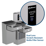 Haws 1212SV | Hi - Lo Vandal - Resistant Bottle Filling Station & Fountain | 8 GPH - BottleFillingStations.com