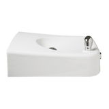 Haws 1311 | Vandal - Resistant Enameled Iron Drinking Fountain | 0.45 GPM - BottleFillingStations.com