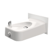 Haws 1311B | Vandal - Resistant Enameled Iron Drinking Fountain | 0.45 GPM - BottleFillingStations.com