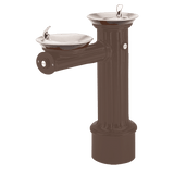 Haws 3511 | Vandal - Resistant Antique Pedestal Fountain | 0.45 GPM - BottleFillingStations.com