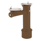 Haws 3511 | Vandal - Resistant Antique Pedestal Fountain | 0.45 GPM - BottleFillingStations.com