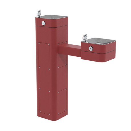 Haws 3602 | Vandal - Resistant Stainless Steel Pedestal Fountain | 0.45 GPM - BottleFillingStations.com