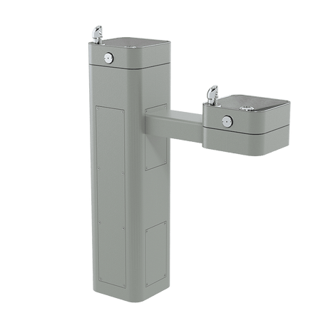 Haws 3602 | Vandal - Resistant Stainless Steel Pedestal Fountain | 0.45 GPM - BottleFillingStations.com