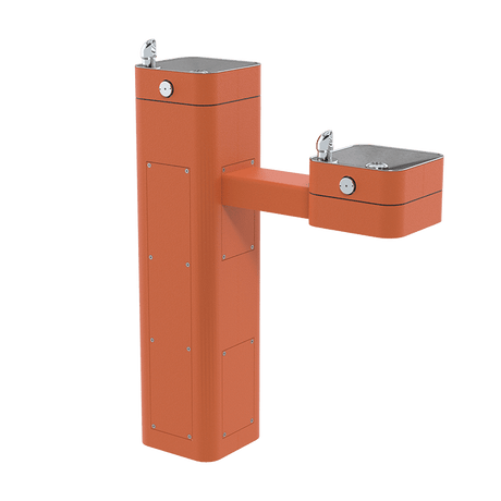 Haws 3602 | Vandal - Resistant Stainless Steel Pedestal Fountain | 0.45 GPM - BottleFillingStations.com