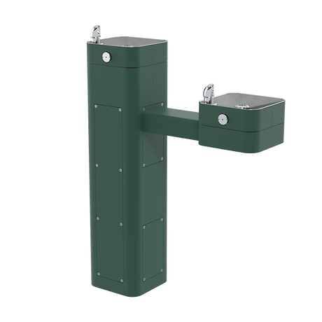 Haws 3602 | Vandal - Resistant Stainless Steel Pedestal Fountain | 0.45 GPM - BottleFillingStations.com