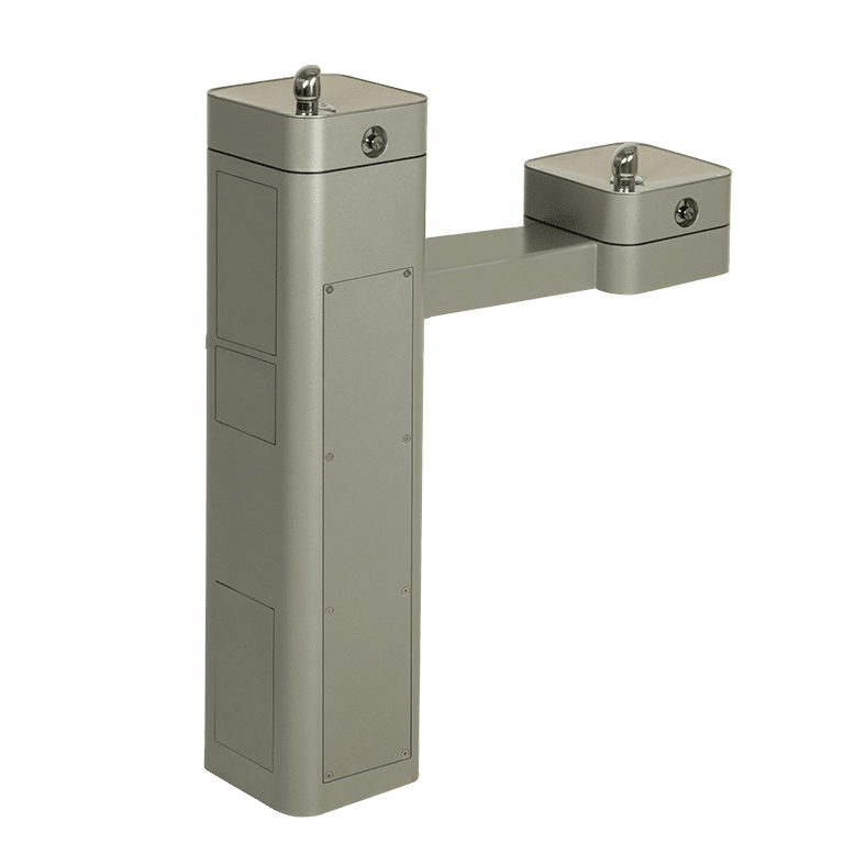 Haws 3602FR | Outdoor Freeze - Resistant Vandal - Resistant Fountain | 0.45 GPM - BottleFillingStations.com