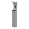 Haws 3610 | Outdoor Vandal - Resistant Pedestal Bottle Filler | 1 GPM - BottleFillingStations.com