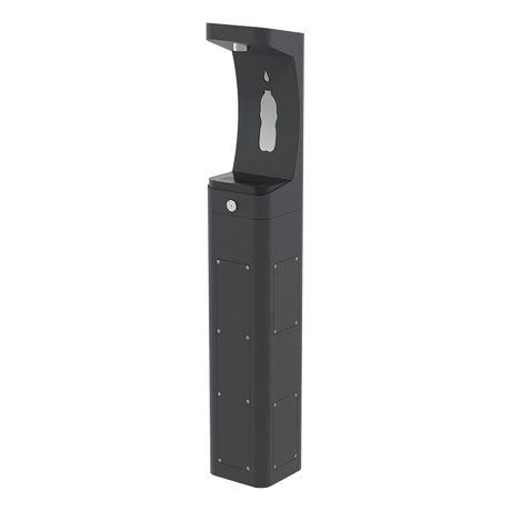 Haws 3610 | Outdoor Vandal - Resistant Pedestal Bottle Filler | 1 GPM - BottleFillingStations.com