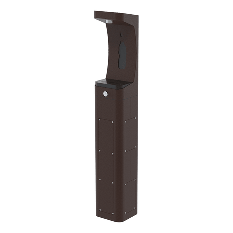 Haws 3610 | Outdoor Vandal - Resistant Pedestal Bottle Filler | 1 GPM - BottleFillingStations.com