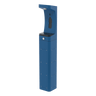 Haws 3610 | Outdoor Vandal - Resistant Pedestal Bottle Filler | 1 GPM - BottleFillingStations.com