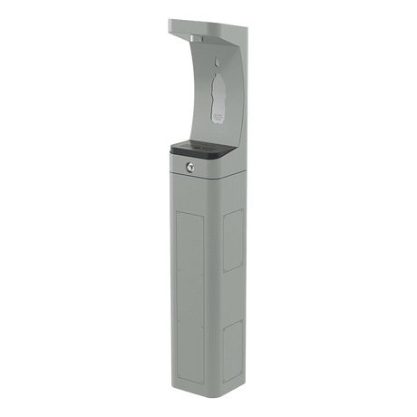 Haws 3610FR | Outdoor Freeze - Resistant Pedestal Bottle Filler | 1 GPM - BottleFillingStations.com