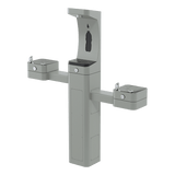 Haws 3612 | Vandal - Resistant Outdoor Bottle Filler & Drinking Fountain | 1 GPM - BottleFillingStations.com