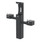 Haws 3612F | Vandal - Resistant Outdoor Filtered Bottle Filler & Dual Fountain | 1 & 0.45 GPM - BottleFillingStations.com
