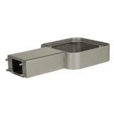 Haws 3671 | Pedestal Arm Attachment | Silver Powder - Coated Stainless Steel - BottleFillingStations.com