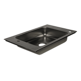 Haws 4230 | Barrier - Free Stainless Steel Deck - Mounted Sink | 31"x19"x5" - BottleFillingStations.com
