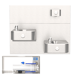 Haws 6478 | Universal Water Filter Cabinet with Monitor | 3,000 Gal., 1.5 GPM - BottleFillingStations.com