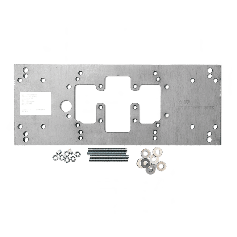 Haws 6700 | In - Wall Steel Mounting Plate for Haws Fountains & Bottle Fillers - BottleFillingStations.com