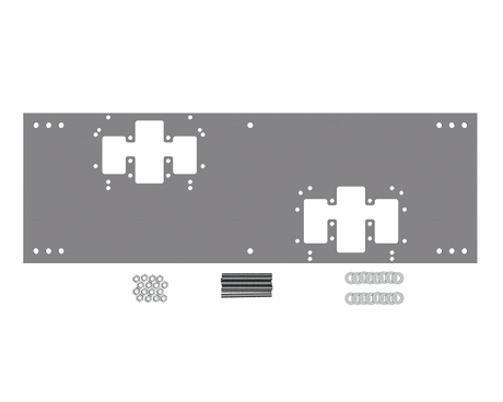 Haws 6700.4 | 'Hi - Lo' In - Wall Mounting Plate | Heavy - Duty Steel - BottleFillingStations.com