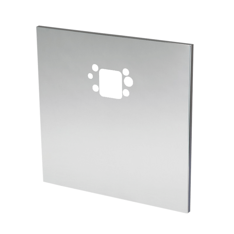 Haws BP15HPS | Polished Stainless Steel Back Panel | 15" x 15" - BottleFillingStations.com