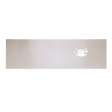 Haws BP32 | Stainless Steel Back Panel | Satin Finish, 32" - BottleFillingStations.com
